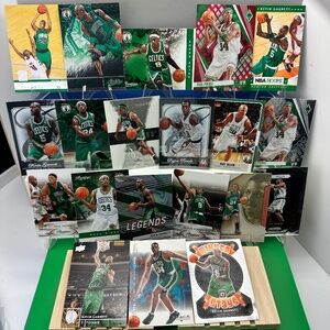 Celtics "Big 3" 2008 Championship team w/ Rondo lot of 20
